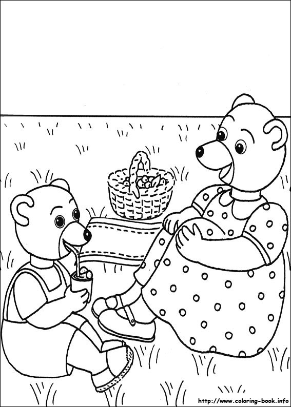 Little Brown Bear coloring picture